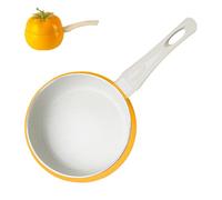 Olla de ramen instantánea coreana - Olla de sopa antiadherente, olla de ramen, olla de ramen coreana con tapa en forma de tomate, utensilios de cocina de cocina, olla de sopa anti