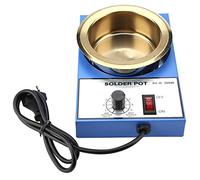 Olla de Soldadura 220V 100mm Baño de Desoldar de Estaño con Termostato Electrónico 200-580℃ y Tecnología de Aislamiento para Mayor Eficiencia (300w)