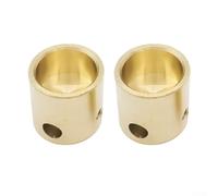 Olla de soldadura de latón para hierros T12 936 907, para mini horno de estaño con ID de 16 mm, estación adaptadora de punta de soldadura resistente al calor, oro (2 piezas olla de lata)