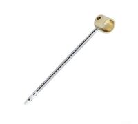 Olla de soldadura de latón para hierros T12 936 907, para mini horno de estaño con ID de 16 mm, estación adaptadora de punta de soldadura resistente al calor, dorado (juego T12)