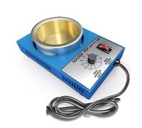 Olla de soldadura, olla de soldadura de mano 150 W 300 W temperatura ajustable, horno de fusión de estaño, herramientas de desoldadura electrónica portátil, para soldadura y baño de soldadura (tono
