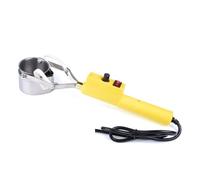 Olla de soldadura portátil, crisol de soldadura de 300 W, 500 W, horno de fusión de estaño con control de temperatura ajustable, elemento de calefacción (300 W con soporte)