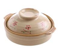 Olla de sopa, cazuela barro, cacerola cerámica, olla for, sartén cocina resistente a altas temperaturas for Gas Para Todo Tipo De Estufas(700m)