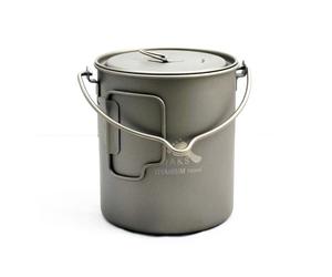 Olla de titanio con asa Toaks - 0,75 L