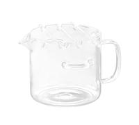 Olla de tocino - Bandeja de vidrio para cocinar, olla resistente al calor, sartén gruesa para asar, plato para horno microondas, barbacoa, cocina, queso, desayuno, parrilla, 24 x 21 x 16 cm, 680 g