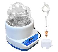 Olla de vapor para sauna portátil,generador de vapor de 4 l,baño de sauna,220 V 2000 W con control remoto, máquina de fumigación de spa para el hogar con pantalla de temporizador,ajuste de 16 niveles