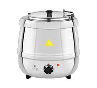 Olla eléctrica - 10 L - 400 watt - acero inoxidable | Royal Catering