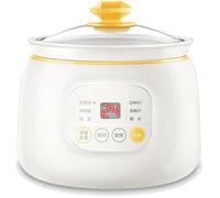 Olla eléctrica de 1 litro para sopa, gachas y postres, portátil multifunción para alimentos, estofado lento