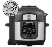 Ninja Speedi Olla Exprés Multifunción Rápida, Olla Eléctrica con Freidora Aire 5,7L, 10 en 1, Freidora sin Aceite, Horno, Cocción Lenta, al Vapor y más, 4 Porciones en 15min, Negro ON500EU