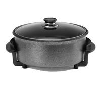Olla eléctrica Orbegozo PZ 3090, 30 cm, 1500W, capacidad 5 Litros, de cristal con asa y válvula de seguridad