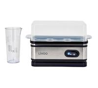 Livoo DOC290-6 huevos, 400 W, vaso dosificador incluido, mantenimiento en caliente