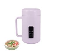 Olla eléctrica portátil, hornillo para ramen - Olla eléctrica portátil de 1000 ml, hornillo rápido antiadherente para tallarines, eléctrico de viaje 500 W para pasta en sartén Shabu sopa de hacer