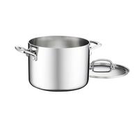 Olla francesa cl sica de acero inoxidable de tres capas Cuisinart de 6 cuartos con tapa