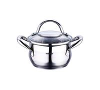 Bergner Gourmet Cacerola con Tapa 5.6L 24x13.5cm Acero Inoxidable