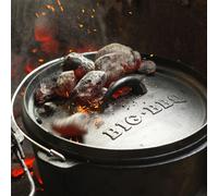 Olla Guernsey Premium Dutch Oven 4.5 BBQ hierro fundido marcado tamaño S / 4.5 qt Klarstein
