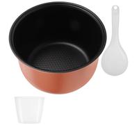 Olla Interior Dorado de 2l para Arrocera en Aleación de Aluminio | Repuesto Reutilizable para Cocción de Arroz y Sopa, Accesorio Doméstico Portátil, Diseño Multipropósito