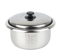 Olla Interior Engrosada De Acero Inoxidable 304 For Olla Arrocera, Compatible Con Tristar RK-6111 RK-6126 [1 Litro] Accesorios For Ollas Multifuncionales For Olla Arrocera