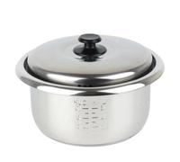 Olla Interior Multicocina 1L, Compatible With Tristar RK-6111 RK-6126 | Recipiente interior engrosado de acero inoxidable 304, Compatible With RK-6111/RK-6126