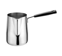 Olla para calentar mantequilla de 20 oz/600 ml, mini sartén calefactora de salsa de acero inoxidable con mango resistente al calor para derretir mantequilla, chocolate y café