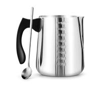 Olla para Derretir Cera para Velas,HMCEY Olla para Hacer Velas 900 ML | Con Asa y Cuchara,De Acero Inoxidable,Escalas En Ambos Lados,Boca de Llenado en Forma de V,para Calentar Ceras Vela