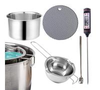 Olla para Derretir - De Doble Caldera De Acero Inoxidable De 400 Ml Y 600