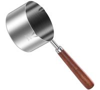 Olla para Derretir Mantequilla de Acero, Cacerola Calentadora de Mantequilla de Leche, Cacerola de Leche Pequeña Adecuado para Una Gran Variedad de Situaciones Culinarias (250 ML)