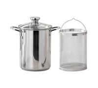 Olla para Espaguetis con Escurridor,Freidora de 4 L | Cacerola doméstica con tapa,Para chefs padres preparar comidas reuniones vacaciones eventos cenas formales apartamentos restaurantes