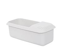 Olla para espaguetis para microondas - Recipiente para pasta para microondas, Servidor de espaguetis con colador | Vaporera para pasta y verduras, servidor de espaguetis, cocina multifuncional