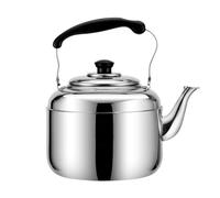 Olla para Hervir Tè Silbante de Acero Inoxidable 304 - Hervido Rápido, Compatible con Cocinas de Inducción y Gas, Anti-Óxido & Resistente(4L)