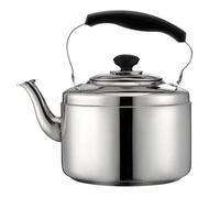 Olla para Hervir Tè Silbante Premium - 4L/5L Acero Inoxidable 304, Diseño Elegante con Mango Ergonómico, Hervido Rápido para Hogar & Uso Diario, Anti-Óxido(4L)