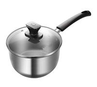 Olla para sopa, sartén antiadherente, olla para leche, sartén antiadherente de fondo complejo, sartén de acero inoxidable 304, olla para suplementos alimenticios para bebés, cocina a gas, sartén univ