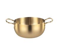 Olla PequeñA Cooking Pot Kitchen Cookware Fast Heating Noodles Pot Ramyun Cooker for Hiking Backyard Picnic Kitchen Pasta(20cm)