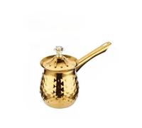 Olla PequeñA Taza for freír de acero inoxidable de 200/400/600 ml, pequeña y multifuncional, for aceite, taza con estampado de fondo plano, for café y leche, olla pequeña for leche(400ml)