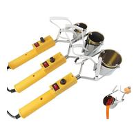 Olla Portátil para Fundir Plomo de 150 W-300 W Olla Manual para Fundir Plomo de 150-450 ℃ Ajuste para Moldes de Pesas de Pesca 300w