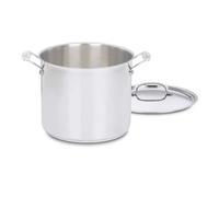Olla sopera Cuisinart de 12 cuartos con tapa Chef's Classic Collection Plateada 766-26AP1