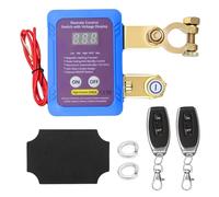 Ollanoos 12V 240A Auto Batterie Trennschalter LEDSpannungsanzeieschalterter, Geeignet für die Leistungssteuerung in Autos, Wohnmobilen, ATV und Motorradern