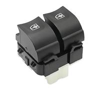 Ollanoos 809611667R Interruptor de ventana de asiento eléctrico, interruptor de asiento eléctrico, interruptor de control principal para ventana delantera izquierda y derecha, repuesto para Renault