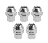 Ollanoos Juego de 5 tuercas de rueda M14 x 1,5 mm ACPA1012KXA con tapa de acero inoxidable de repuesto para Ford Transit Mk8 Transit Tourneo Custom Replace 5196786