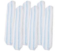 Ollanoos Juego de 6 almohadillas de microfibra para mopa Vileda H2Pro, lavables a máquina, compatibles con suelos duros como laminados y azulejos