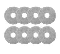 Ollanoos Juego de 8 almohadillas de repuesto para mopa para robot Dreame L10S Pro Gen 2 L10S Ultra Gen 2 L10 Ultra L10S Pro L10S Ultra L10S Ultra L10S Pro Ultra Heat