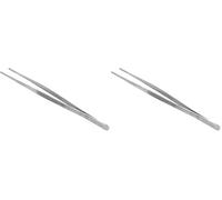 Ollas Agnelli Alicates Chef de Acero Inoxidable, Plata, 30 cm (Paquete de 2)