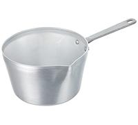 Ollas Agnelli cónico Cacerola con Boquilla, Aluminio BLTF, con Mango de Acero Inoxidable, Plata, 14 cm