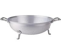 Ollas Agnelli fama1522 Colador con 3 Patas y 2 Asas, Aluminio, Plata