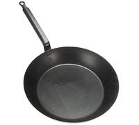 Ollas Agnelli Lyonnaise Sartén con Mango, la luz, Hierro, Gris, 28 cm