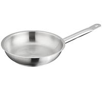 Ollas Agnelli Pan con la manija, Acero Inoxidable, Plata, 20 cm