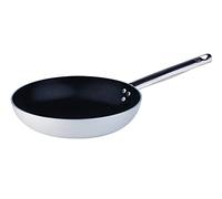 Ollas Agnelli Pan Platinum evasé Bajos, de Aluminio, con Mango Tubular de Acero Inoxidable, Plata, 28 cm