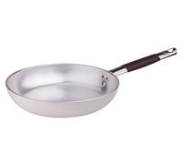 Ollas Agnelli Pan Radiante Recto, de Aluminio, de Espesor 5 mm, con Mango Tubular de Acero Inoxidable Cool, de Plata, 28 cm