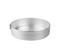 Ollas Agnelli Tortiera cilíndricos con Anillo BLTF Aluminio, Plata, 26 cm