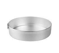 Ollas Agnelli Tortiera cilíndricos con Anillo BLTF Aluminio, Plata, 30 cm