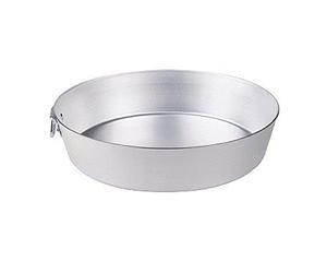 Ollas Agnelli Tortiera con Anillo cónico BLTF Aluminio, Plata, 26 cm